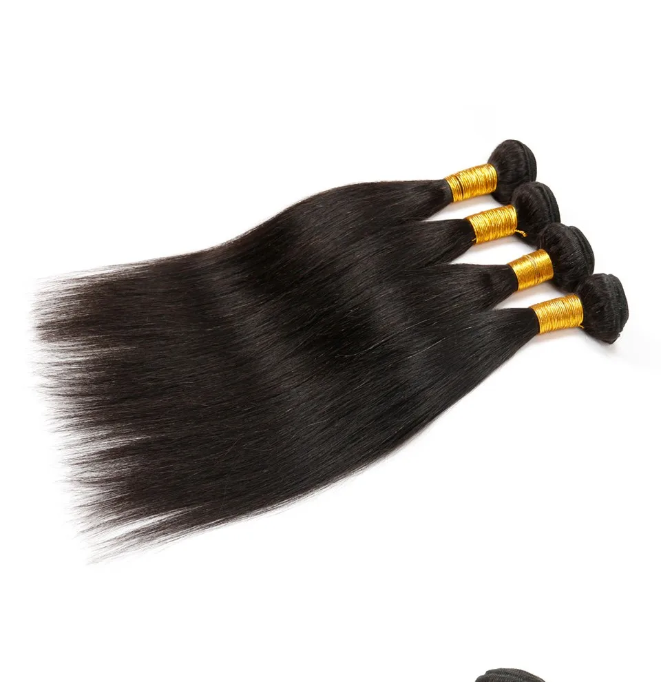 Brazilian Virgin Hair Straight 4 Bundles (5)