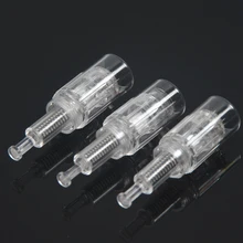 20 шт./лот винт порт иглы-наконечники Замена Дерма Ручка иглы штамп Электрический авто мезотерапия микроиглами машины поставки