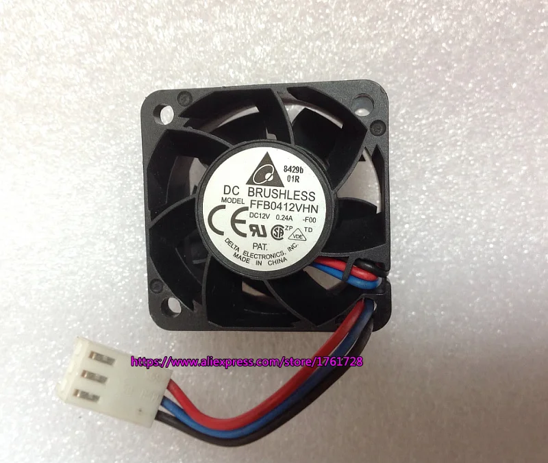 

Original DELTA 40*40*28mm 4cm cooling fan FFB0412VHN FOO 12V 0.24A servo fan~