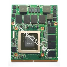 Для D e ll Alienware M17X M15X игровой ноутбук DDR3 1GB MXM 3 видеокарта n V idia GTX260M GTX 280M оптический чехол