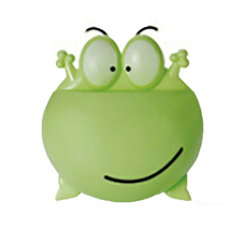 1Pcs Bathroom Accessories Toothbrush Holder Storage Sets Cute Cartoon Sucker Hook Toothbrush Holder Bathroom Set (1)