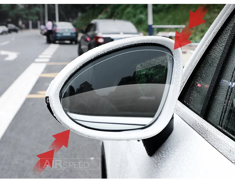 Car Rearview Mirror Film Anti Fog Anti Glare Waterproof for HONDA Civic City CRV URV Avancier Accord Crider Vezel Accessories (7)