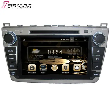 

Topnavi 8'' Octa Core 4GB Android 6.0 Car Video Player Auto Audio DVD PC for MAZDA 6 2008-/Ruiyi 2008-/Ultra 2008- GPS Radio