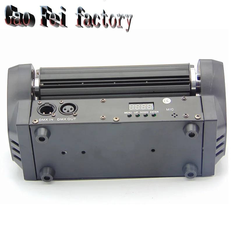  Portable 60W  Moving Head Light Mini LED Spider 8x6W RGBW Beam Light 110-240V High Quality