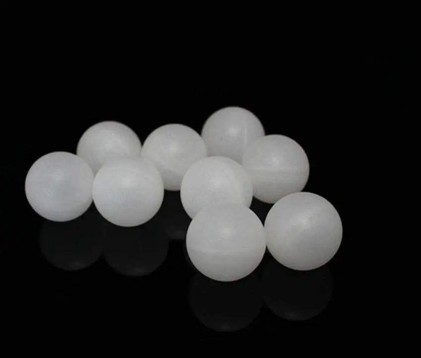 

40X PP Plastics White Hard Empty Hollow Balls 20mm 25mm peashooter Bullets