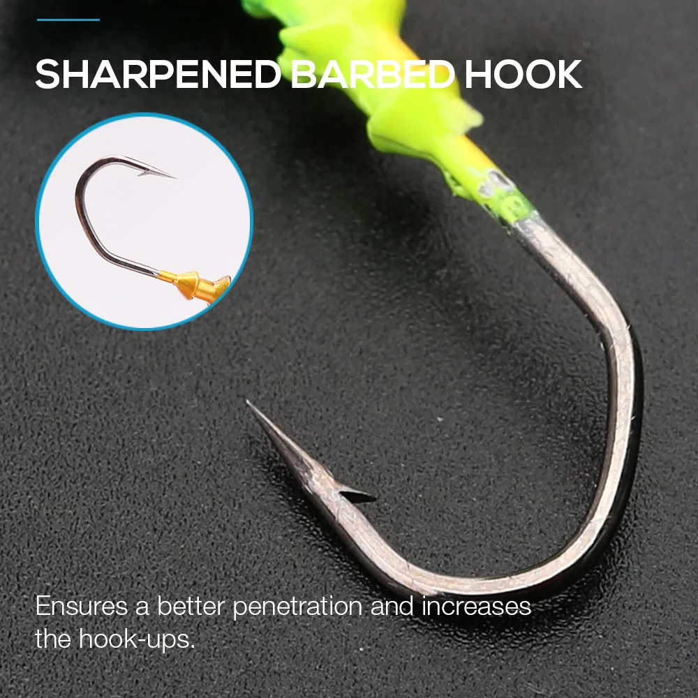 VTAVTA 4pcs/box Metal Jig Head Balancers For Winter/Ice Fishing Lures 3.8cm 6.5g Lead Fishing Tackle Lure Hard Bait Jigging     