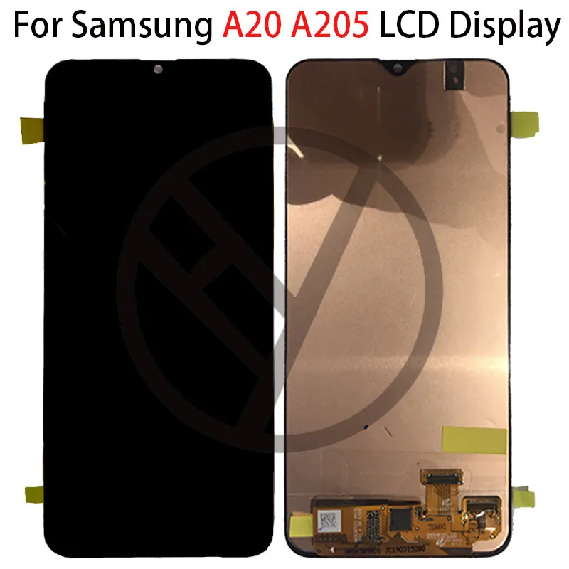 For Samsung Galaxy A20 A205G/DS A205F/DS A205GN/DS SM-A205FN/DS lcd Display Touch Screen Digitizer Assembly For Samsung A20 lcd