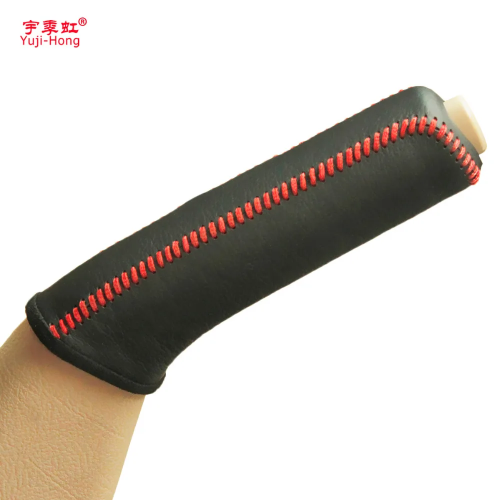 

Yuji-Hong Car Handbrake Covers Case for KIA Cerato 2006-2012 Auto Genuine Leather Cover Car-styling Black/Red lines