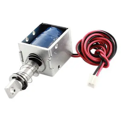 

High quality  DC 24V 24W 1000g/4mm Pull Type Electric Magnet Solenoid Electromagnet Free shipping