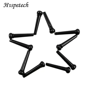 

HISPETECH 2 Colors 12 pcs set Plastic Folk Guitar String Nail Sturdy Durable Tuning Peg Musical Instrument Guitar Accessories