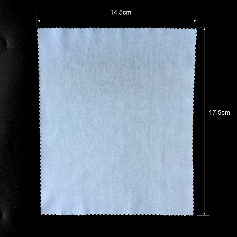 Kachawoo 175 мм x 145 мм 100 шт ткань из микрофибры для чистки очков высокое качество разные цвета аксессуары для очков ткань