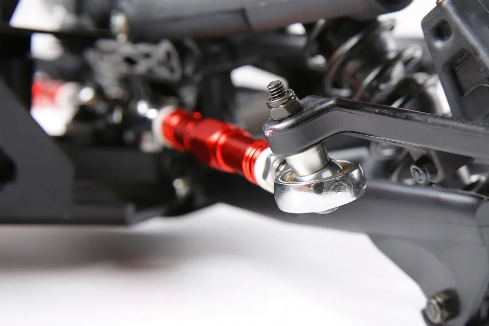 

1/5 scale rc baja Rovan rc car spare parts CNC Alloy pull rod set tie rod for baja 5b HPI KM Rovan