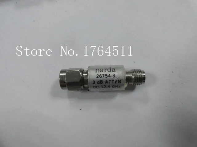 

[BELLA] Narda 26754-3 3dB DC-12.4GHZ SMA coaxial fixed attenuator --2PCS/LOT