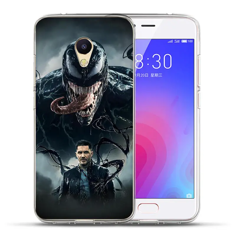 Роскошный чехол Marvel Hero venom s для Meizu M5S, M3S, M5C, M3, M5, M6, Note U10, U20, 16-й чехол, задняя крышка, Мстители, Coque Capinha Etui - Цвет: 0849