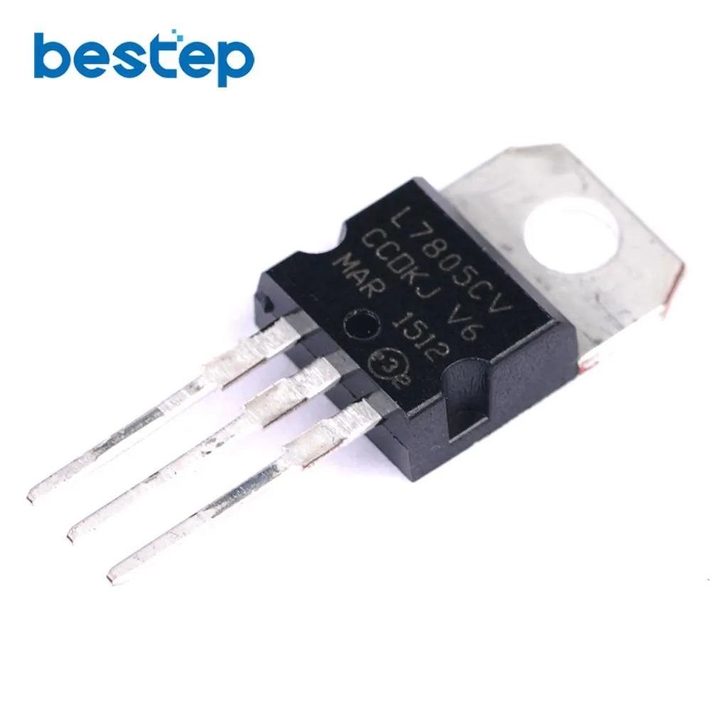 5PCS L7805CV TO 220 L7805 LM7805 7805 Positive Voltage Regulatorsin