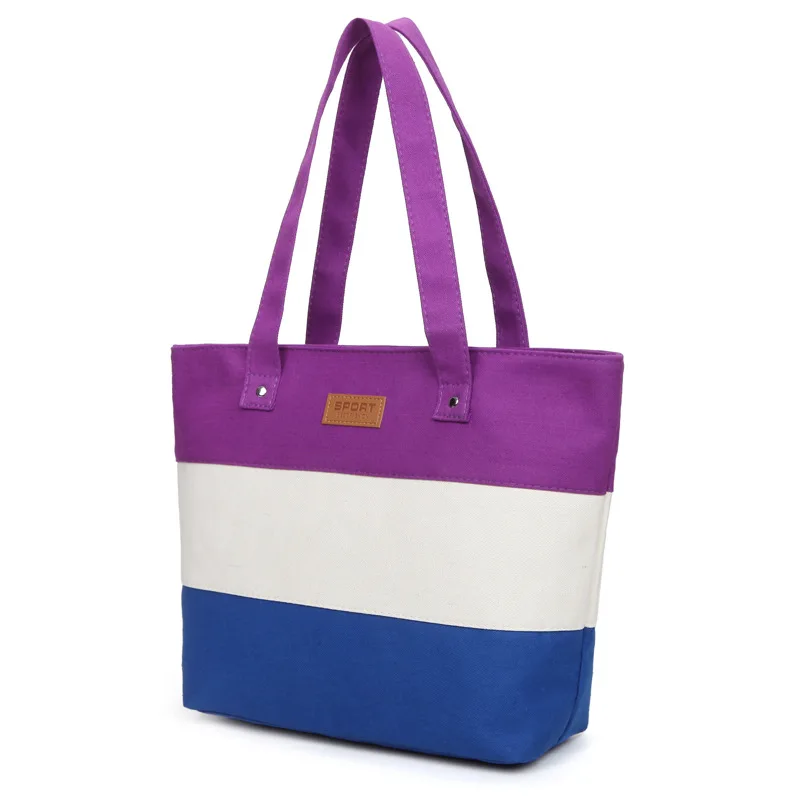 Grand sac de plage en toile