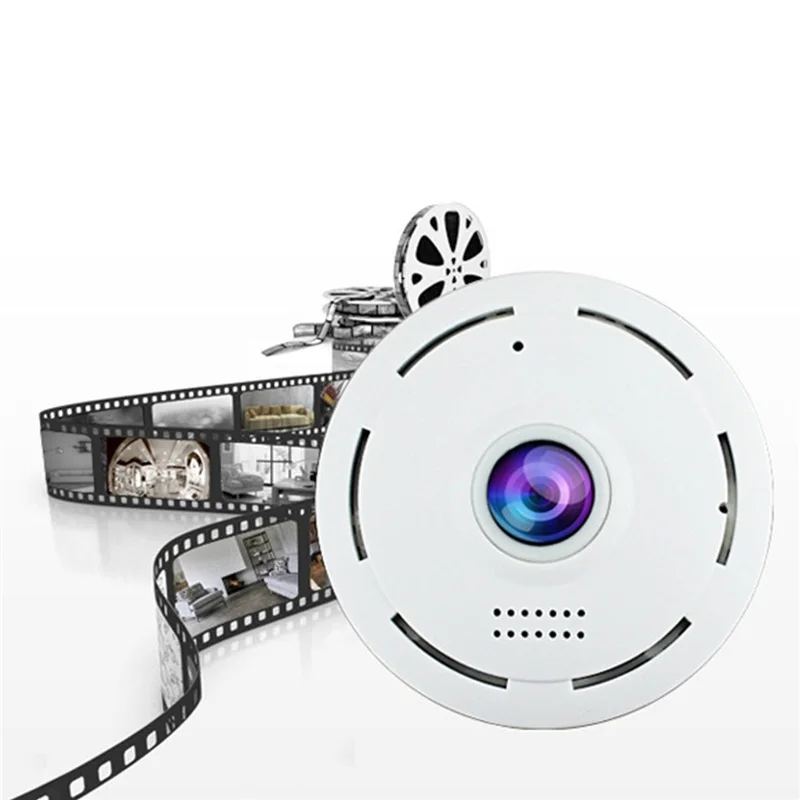 

OWGYML 360 Degree VR Panorama Camera 960P 1080P Wireless WIFI IP Camera Home Security Video Surveillance System Camera Webcam