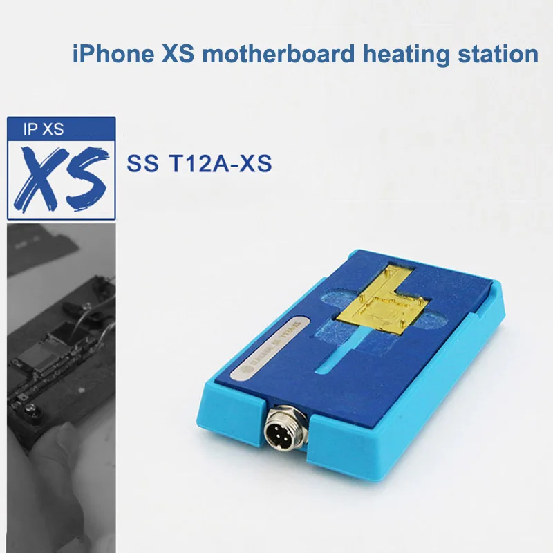 SS-T12A материнская плата сепаратор нагревательная станция для iPhone X/XS MAX Процессор IC чипы разборка клей для удаления пайки инструмент для ремонта