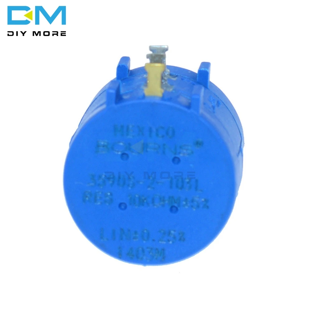 3590S 2 103L 10K Ом прецизионный многооборотный потенциометр 10 кольцевой регулируемый