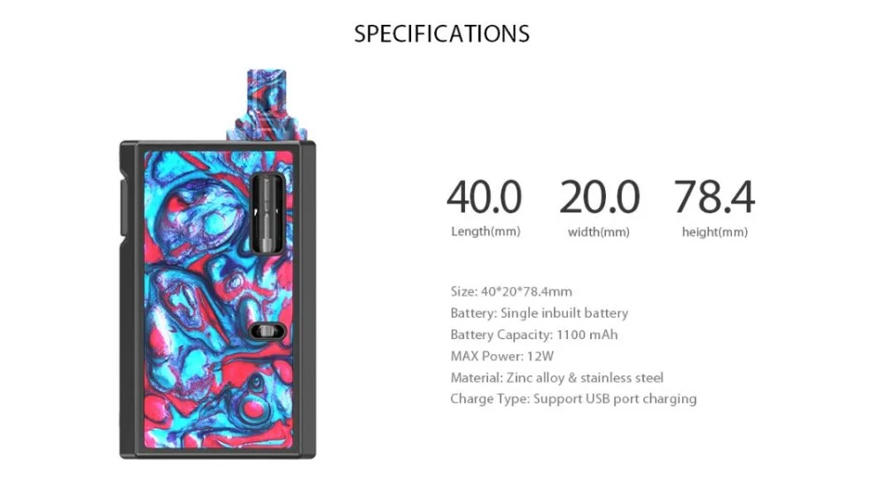 iJoy Mercury 1100mAh Starter Kit-2