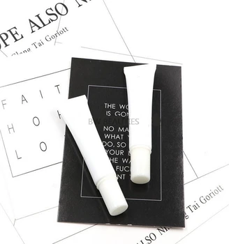 

200pcs/lot 15ml White Plastic Hose / BB Cream Eye Cream Cream Emulsion Bottles Skincare Packaging Hose For Woman