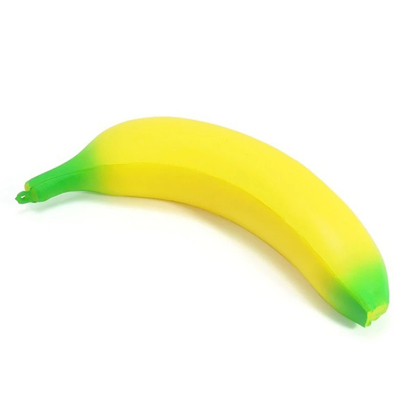 MALI-мягкое веселье супер медленно поднимающийся банан Squeeze игрушки веселый подарок моделирование
