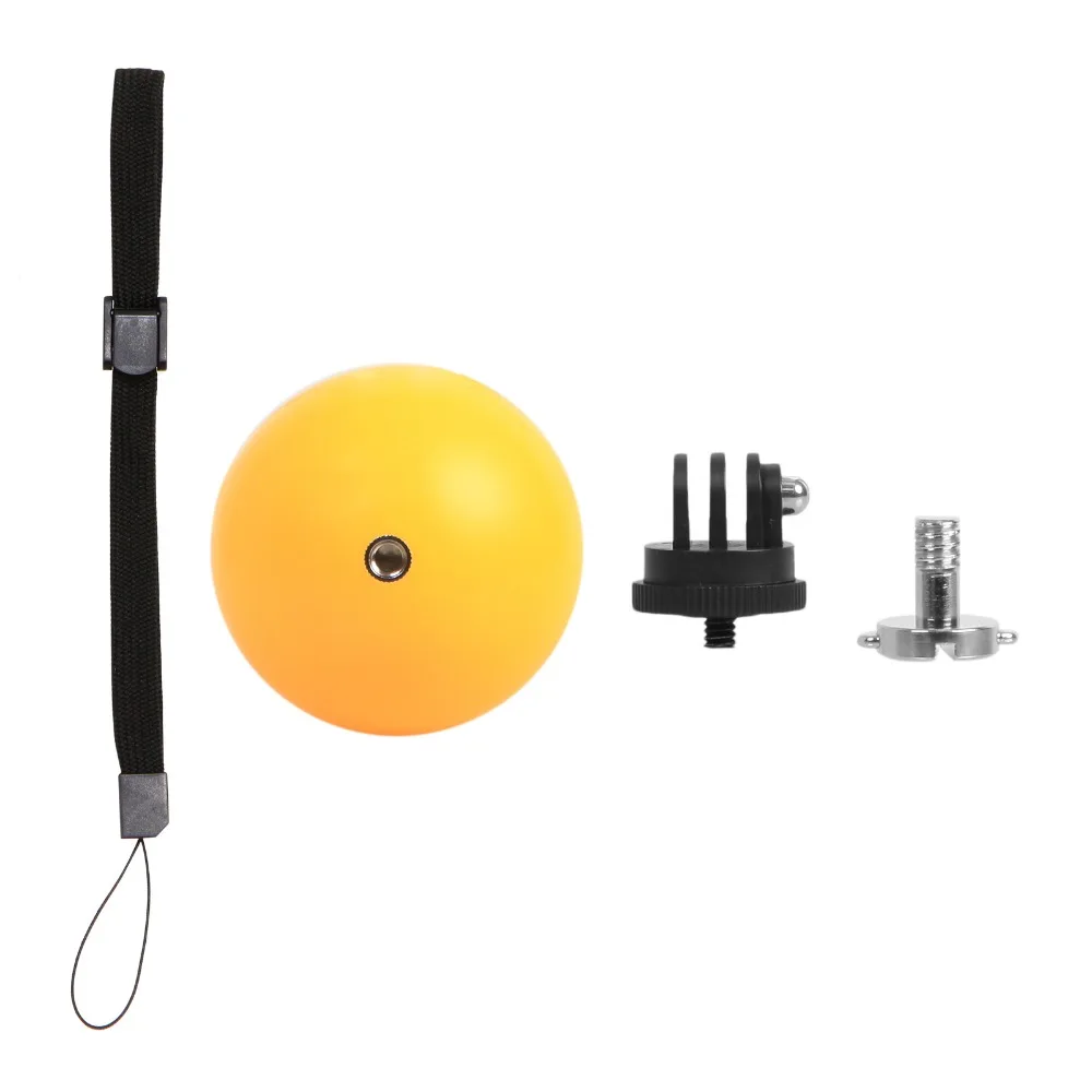 ABS Floating Ball Bobber Float with Lanyard For GoPro Hero5 Hero4 3, SJ4000 SJ5000 Xiao Yi Go pro Floaty Gadget Accessories (6)