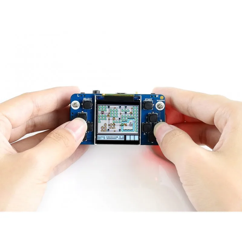 Игровая шапка Raspberry Pi Zero с ЖК экраном 1 54 дюйма на плате маленький геймпад GamePi15