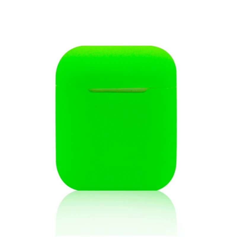 G 1 шт. ТПУ Силиконовые Bluetooth беспроводные наушники чехол для AirPods защитный чехол Аксессуары для кожи для Airpods зарядная коробка - Цвет: G