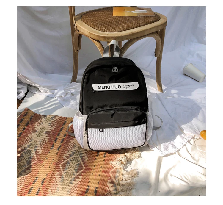 Menghuo Backpack Women School Bag for Teenage Girls Waterproof Nylon Mochila Feminina Mujer Female Book Bag Travel Bag Sac A Dos_34_15