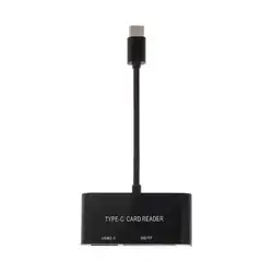 USB3.1 type C к USB2.0 COMBO USB-C к Micro SD кардридер адаптер tf Macbook PC мобильный OTG для мобильного телефона LeTV