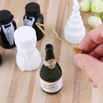 

10pcs/lot Empty Bubble Soap Bottles Wedding Decoration Mariage Boda Children's Toy Bubbles Maker Kids Outdoor Toys