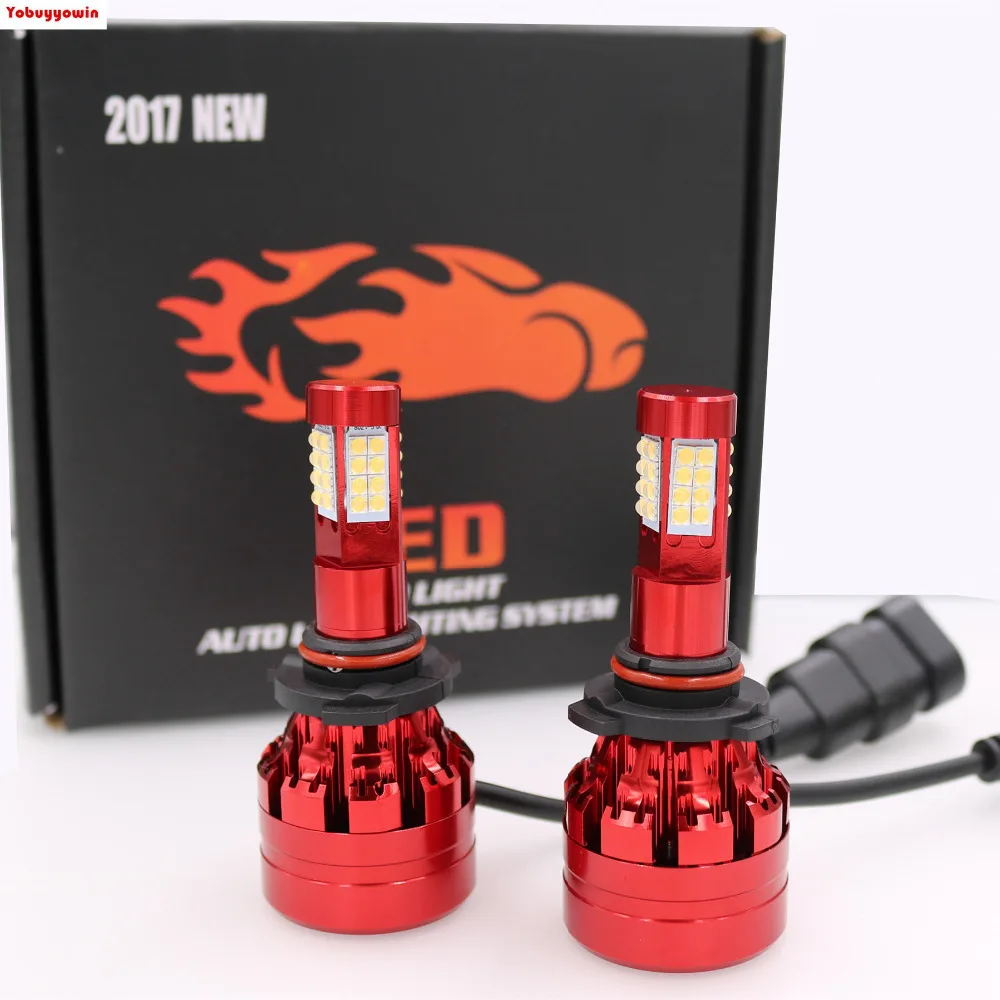 

2*New 160W LED Headlight Conversion Kit 9005 HB3 9006 H7 High Beam Bulbs Sharp Chip Canbus Error Free No Flicker Plug and Play