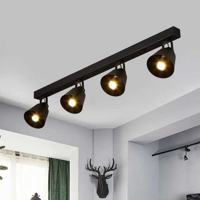 Promo Vintage ceiling lights for indoor home lighting luminaire industriel decor Bar Coffe Hallway bedroom flush mount ceiling lights