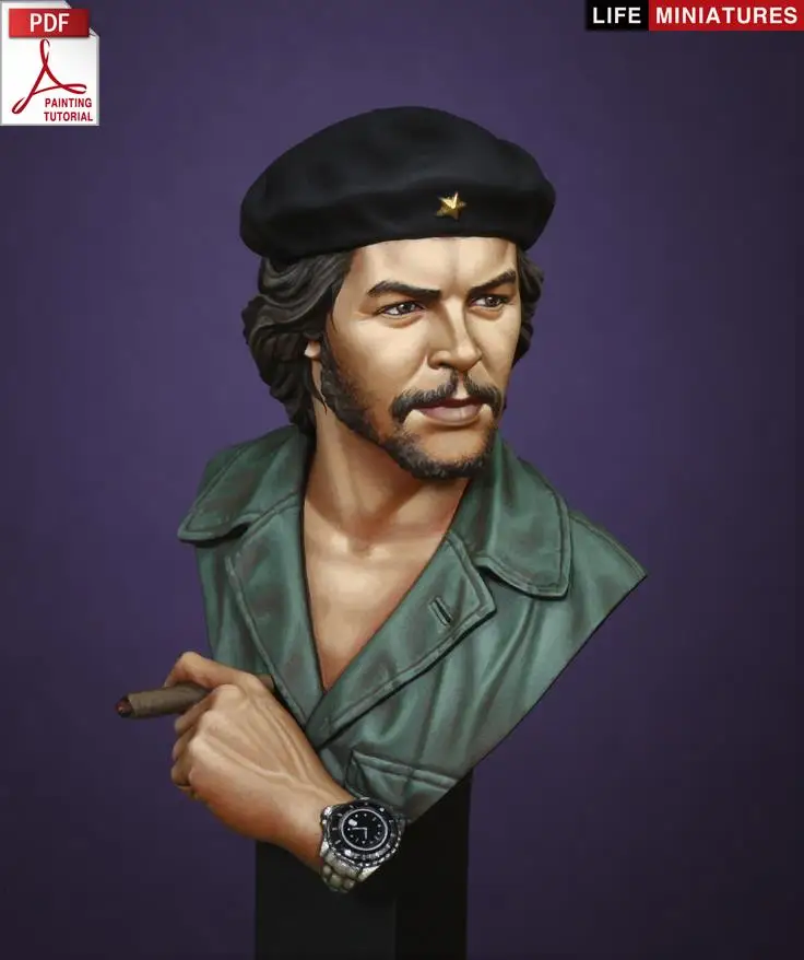 [Loong Way миниатюры] Жизнь миниатюры CHE GUEVARA бюст полимерная миниатюра|miniature|miniature