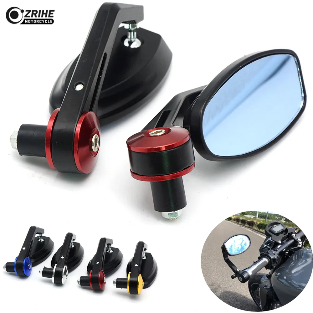 Motorcycle View Side Rear Mirror 7/8&amp;quot; 22mm Handle bar Side Mirrors folding For Honda MSX125 PCX 125 150 PCX125 PCX150 GW250