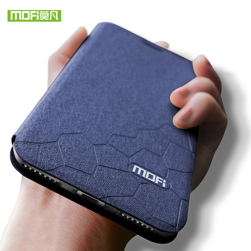 

Mofi Case For iPhone XR Case Flip Leather For iPhone XS MAX Case Cover Stand Holder For iPhone XS Case Slicone Back Shockproof