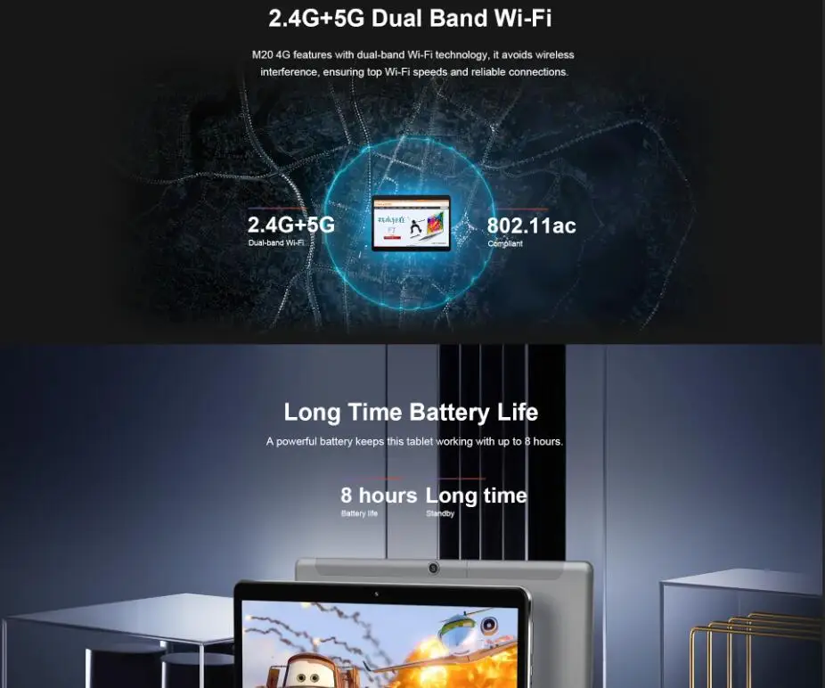 Teclast M20 планшет с 10 1 дюймовым дисплеем четырёхъядерным процессором MT6797 X27 ОЗУ 4 Гб