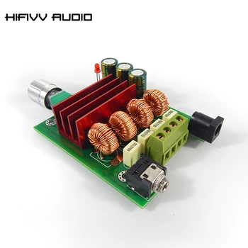 

50W*2 TPA3116D2 2.0 Digital Audio Amplifier Board Red magnetic ring inductance DIY amp board input power DC12-25V