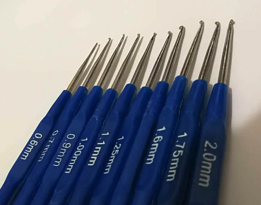 10 шт./лот пластиковые ручки крючок для вязания инструменты Кола крючок иглы для корундовый крючок набор игл