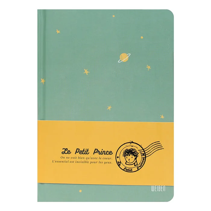 Новое поступление, винтажный блокнот Маленького принца, цветная бумага, твердый переплет, дневник, школьные офисные принадлежности, Канцтовары - Цвет: Зеленый