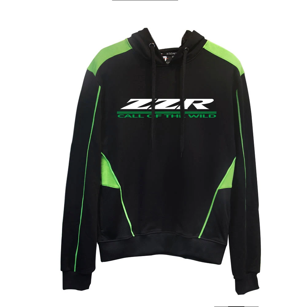 

KODASKIN Men for kawasaki ZZR Cotton Round Neck Casual Printing Sweater Sweatershirt Hoodies