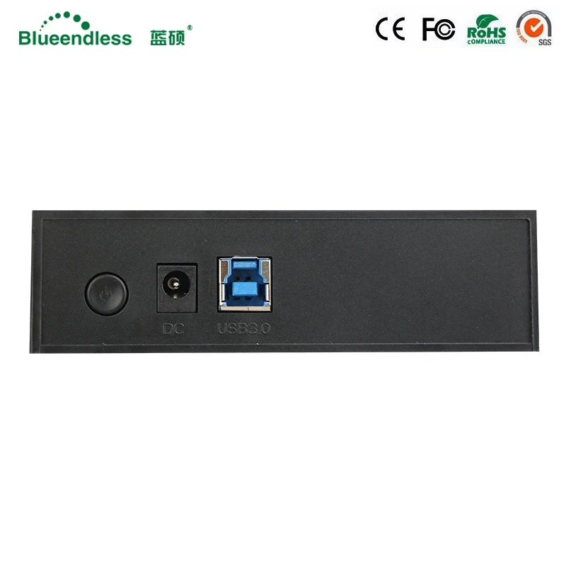 Blueendless tool free 3,5 ''sata hdd чехол жесткий диск caddy USB 3,0 5 Гбит/с hdd корпус подходит для 6 ТБ sata компьютер hdd ssd