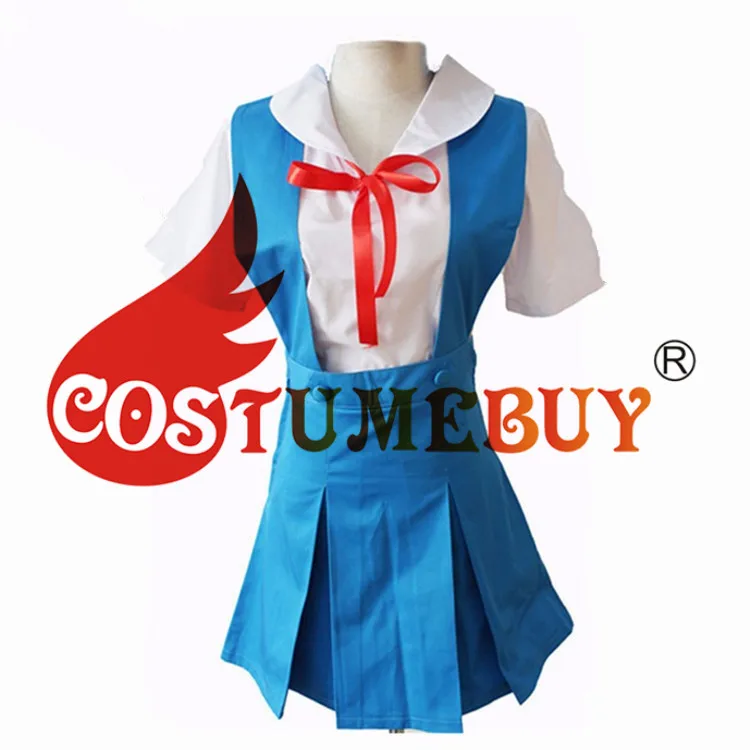 Школьный костюм CostumeBuy неоновый Genesis Evangelion EVA Ayanami Rei Soryu Asuka Langley для девочек L320 |