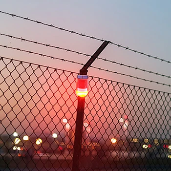 

Waterproof Solar Security Light Human Body Induction Sound Warning Light 30-day Long Battery Life Alarm Supplies