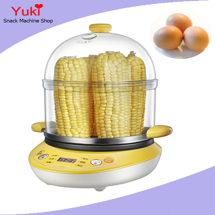 2016 Popular Household Egg Boiler Electric Food Steamer Mini Food Steamer Sweet corn Cooking