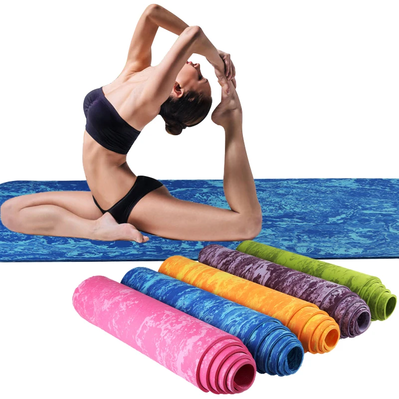 Microfiber Aerobic Yoga Cloth Towel 185*65cm Beach Towel Home Outdoor Colchoneta Ejercicio Gymnastics Mat Blanket