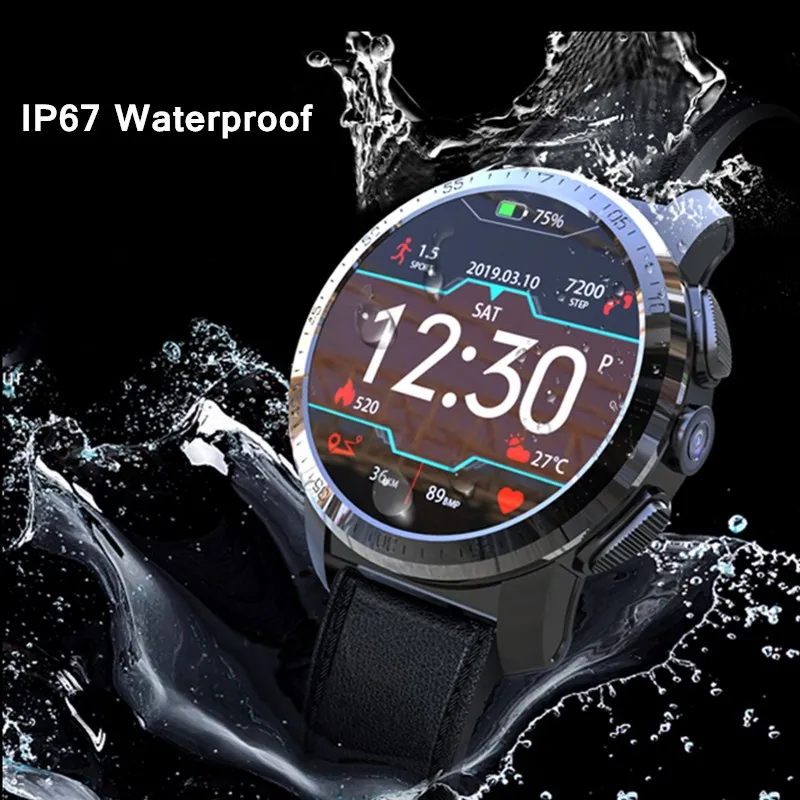  Kospet Optimus/Optimus Pro Smartwatch Phone With GPS Dual System 4G WiFi Android7.1.1 8.0MP Camera 