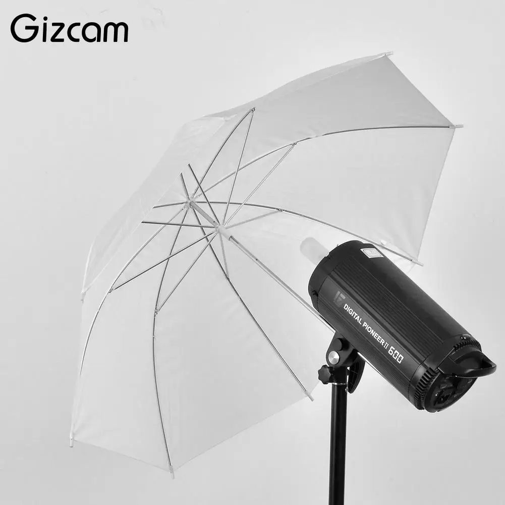 

Gizcam Durable Camera 33" 83cm Inch Translucent Photo Studio flash Soft Umbrella