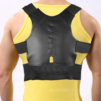 

Magnetic Posture Support Belt Brace Back Improve Shoulder Women Men Correct Bad Position Sitting Work Prevents Slouching Belt